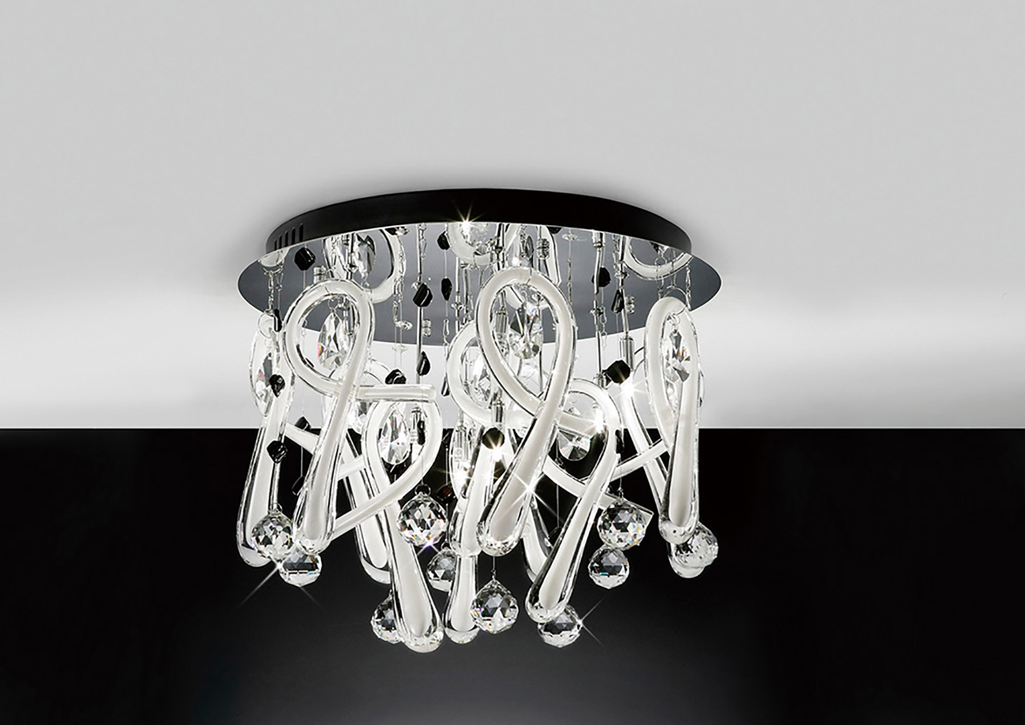 Class Crystal Ceiling Lights Diyas Flush Crystal Fittings Class Crystal Ceiling Lights Diyas Flush Crystal Fittings